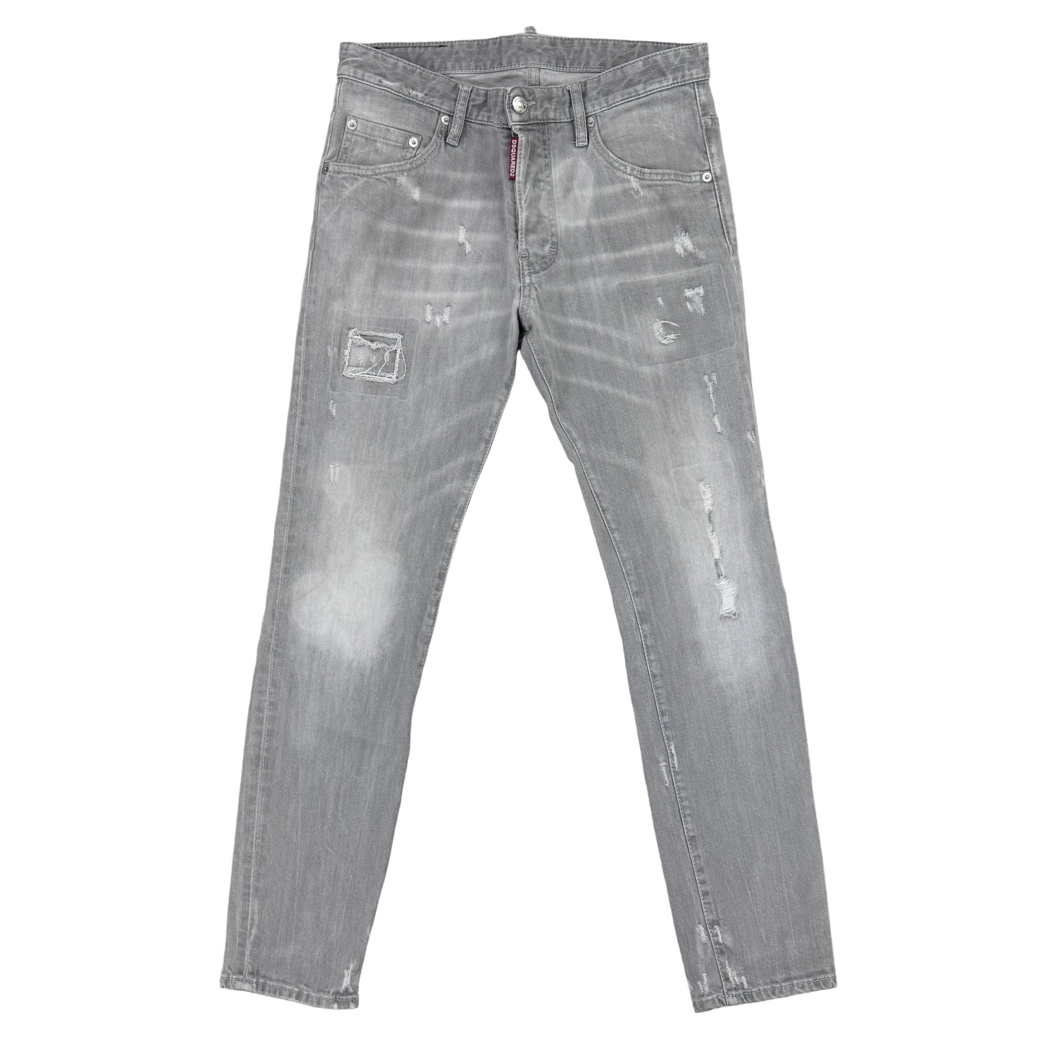 Dsquared2 Men’s Grey Distressed Jeans - 46 (Uk 30) - Morely TrendsDsquared2 Type here:)