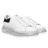 Alexander McQueen Oversized Clear Women's Sneaker - White/Black