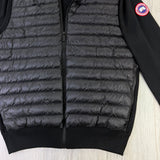 Canada Goose Men’s Zip-up Grey Padded Fleece - Medium