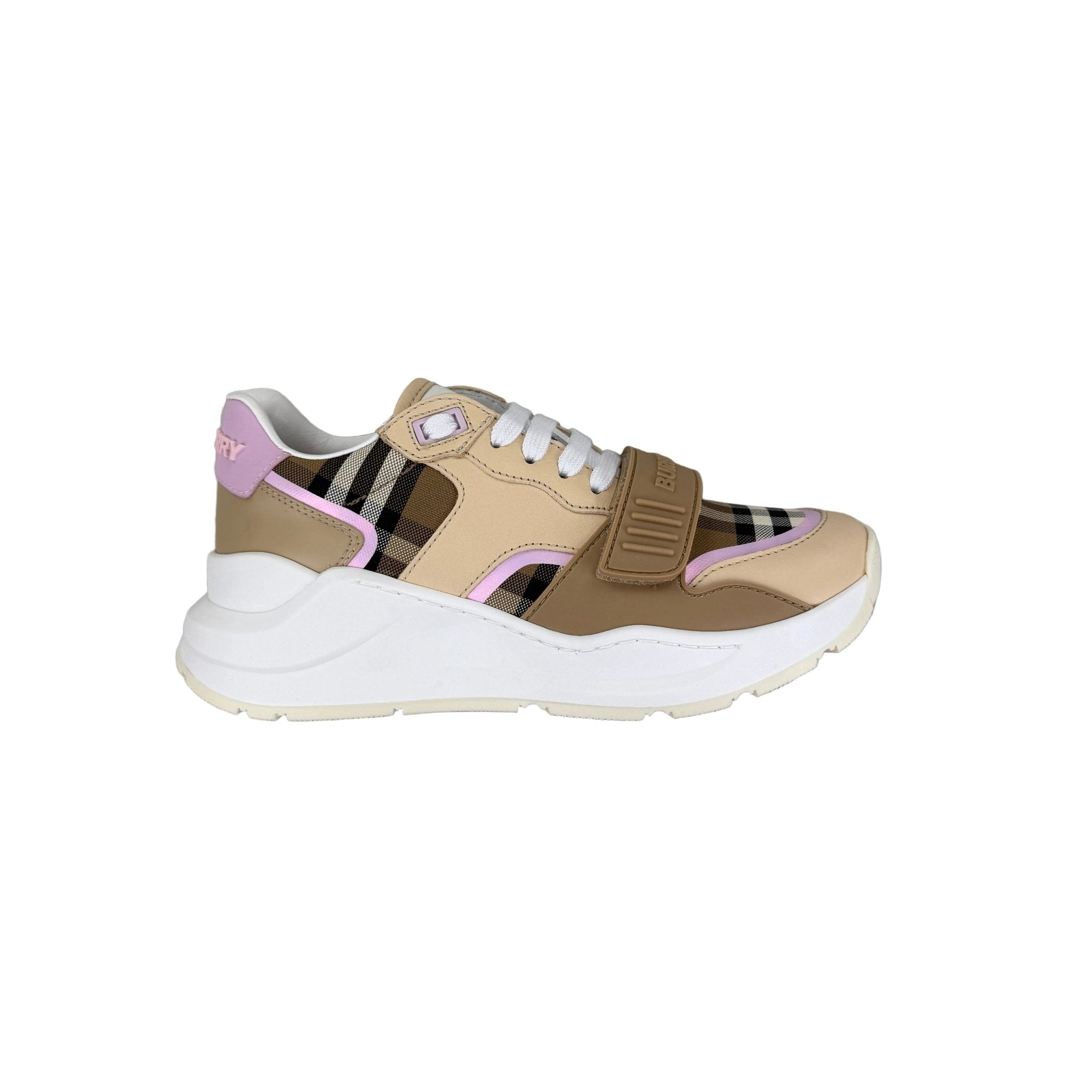 Burberry Women’s Ramsey Check Trainers - Morely TrendsBurberry Type here:)