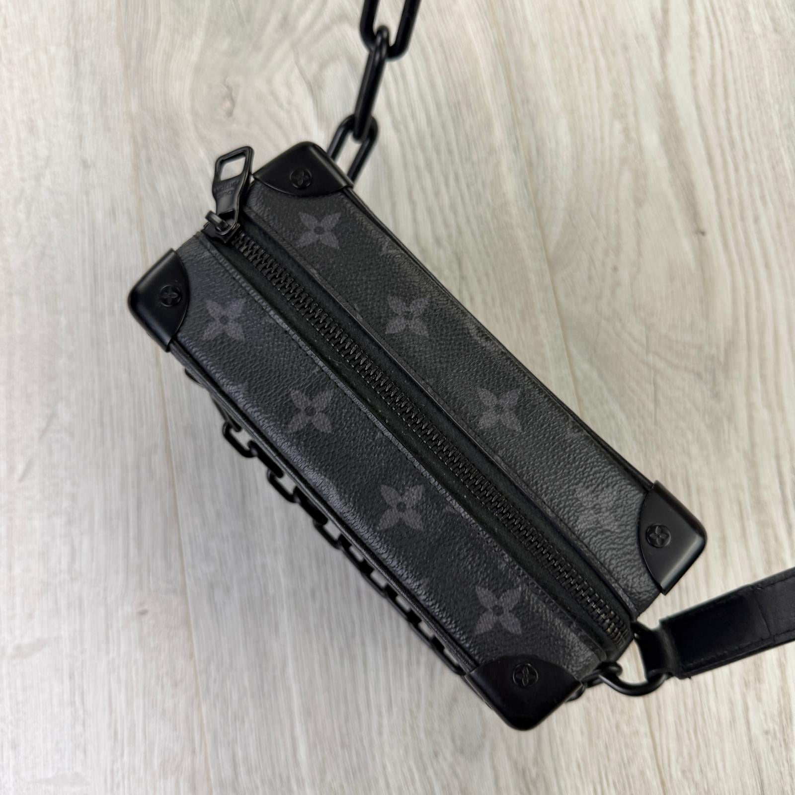 Louis Vuitton Men’s Black Monogram Mini Soft Trunk Bag - Morely TrendsLouis Vuitton Type here:)