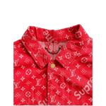 Louis Vuitton Supreme Red Monogram Chore Jacket 1/1 - Morely TrendsLouis Vuitton Type here:)