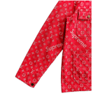 Louis Vuitton Supreme Red Monogram Chore Jacket 1/1 - Morely TrendsLouis Vuitton Type here:)