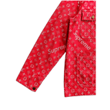 Louis Vuitton Supreme Red Monogram Chore Jacket 1/1 - Morely TrendsLouis Vuitton Type here:)