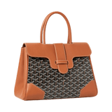 Goyard Saigon Tote Bag Black & Tan