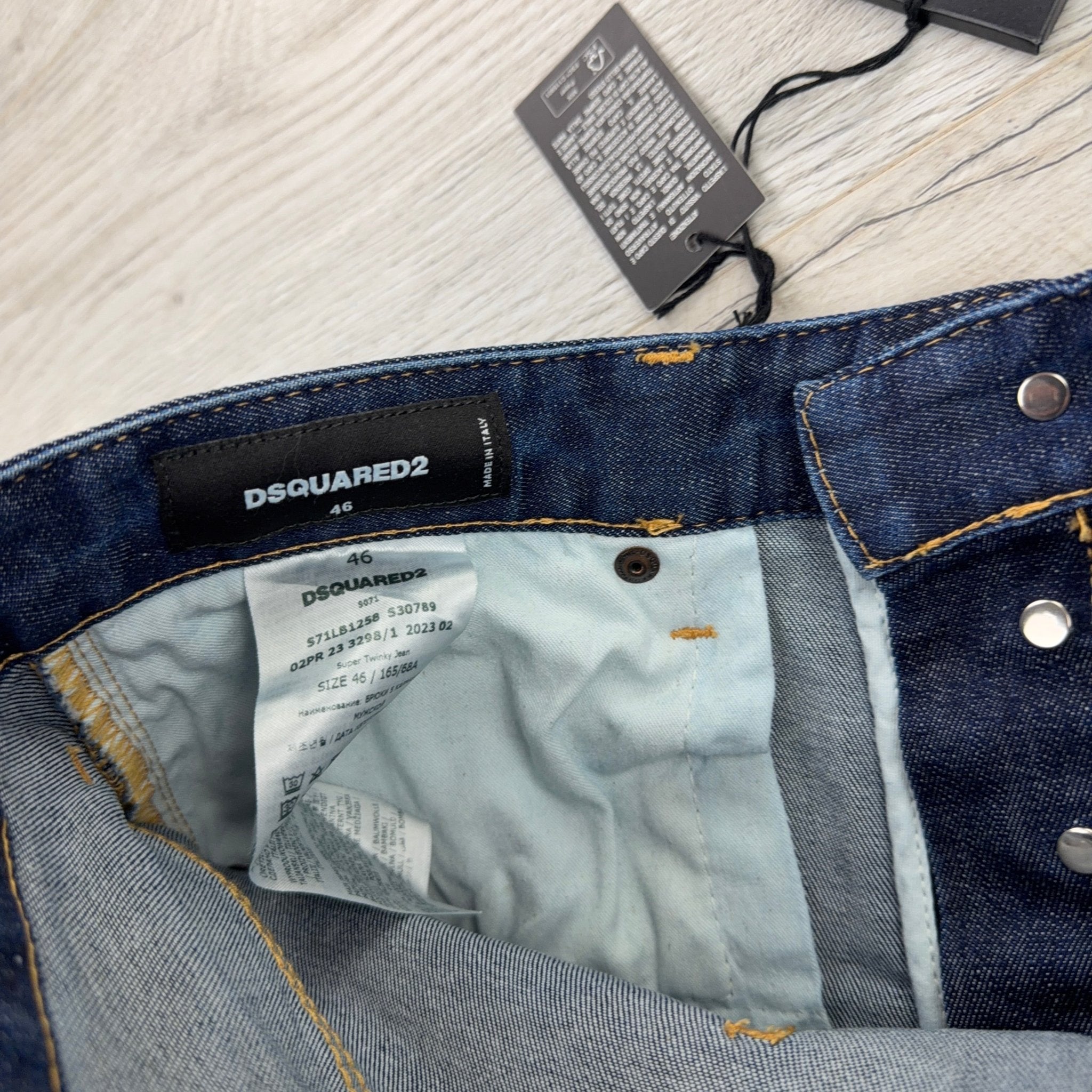 Dsquared2 Men’s Blue Distressed Jeans - 46 (Uk 30) - Morely TrendsDsquared2 Type here:)