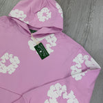 Denim Tears Baby Pink Pullover Hoodie - Morely TrendsDenim Tears Type here:)