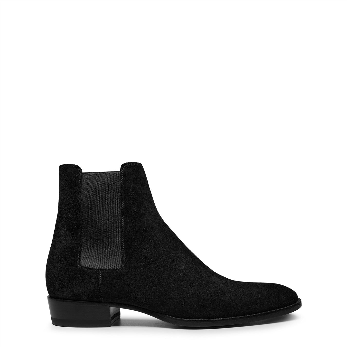 Saint Laurent Mid Heel Chelsea Boots