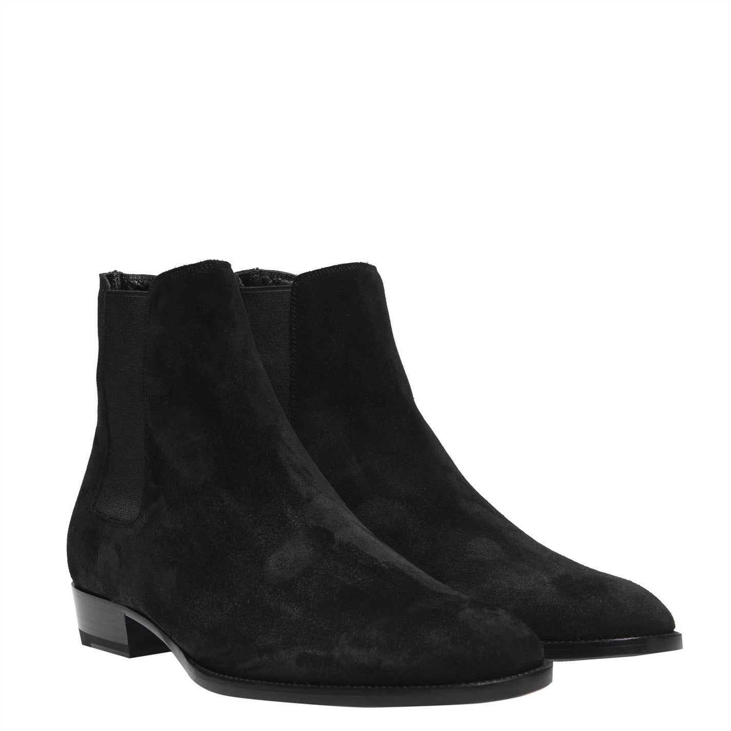 Saint Laurent Mid Heel Chelsea Boots