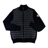 Canada Goose Men’s Zip-up Grey Padded Fleece - Medium