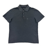 Louis Vuitton Men’s Grey Damier Polo - Medium