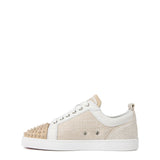 Christian Louboutin Louis Junior Spikes Canvas Sneakers