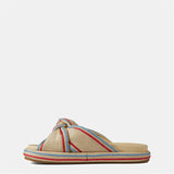 Fendi Rafia Knit Sandals