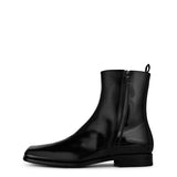 Prada Tronchetti Leather Chelsea Boots