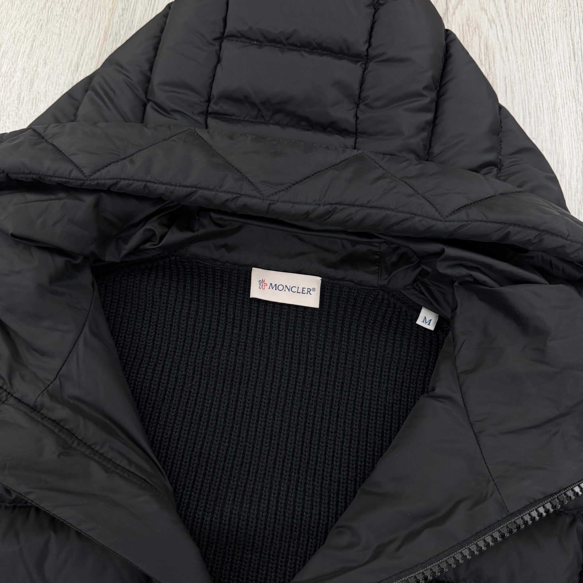 Moncler Men’s Black Maglia Tricot Cardigan - XL Slim - Morely TrendsMoncler Type here:)