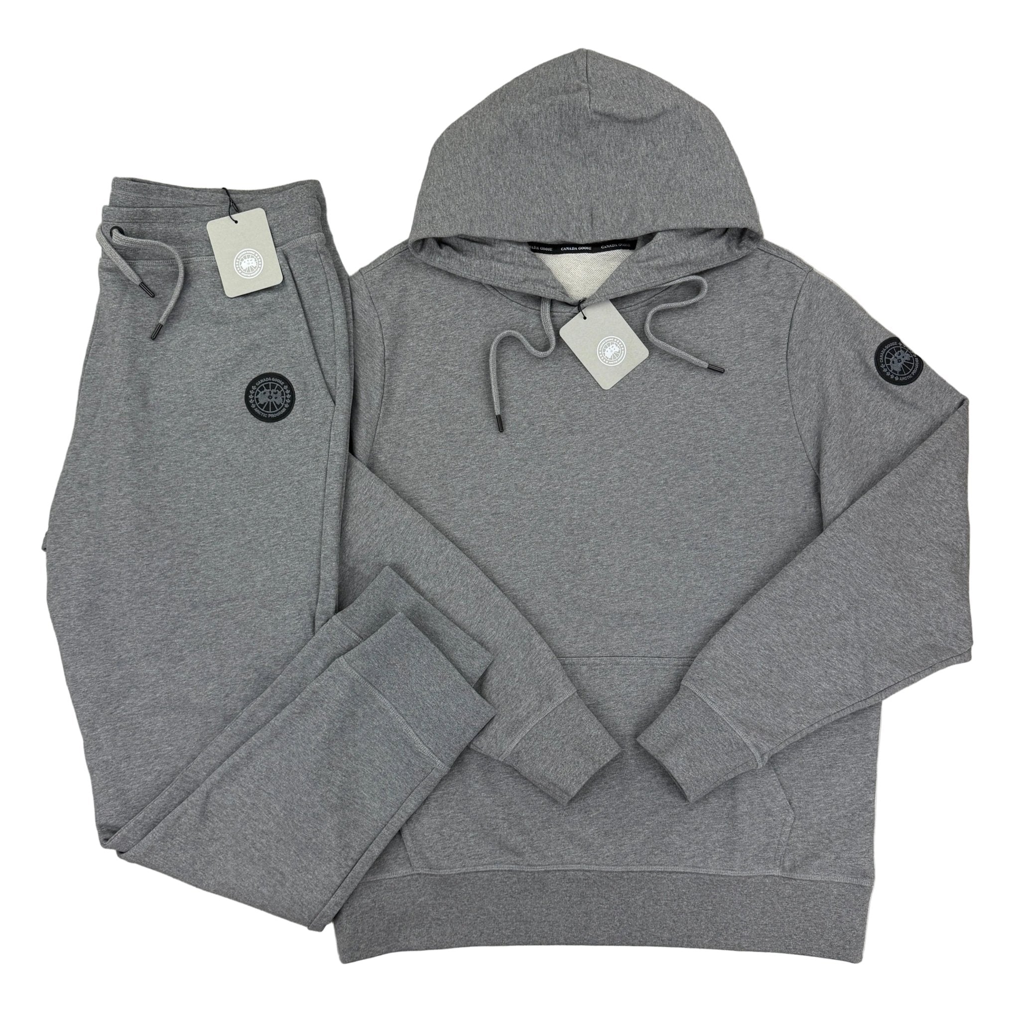 Canada Goose Men’s Grey Full Tracksuit Black Badge Edition - Large - Morely TrendsCanada goose Type here:)