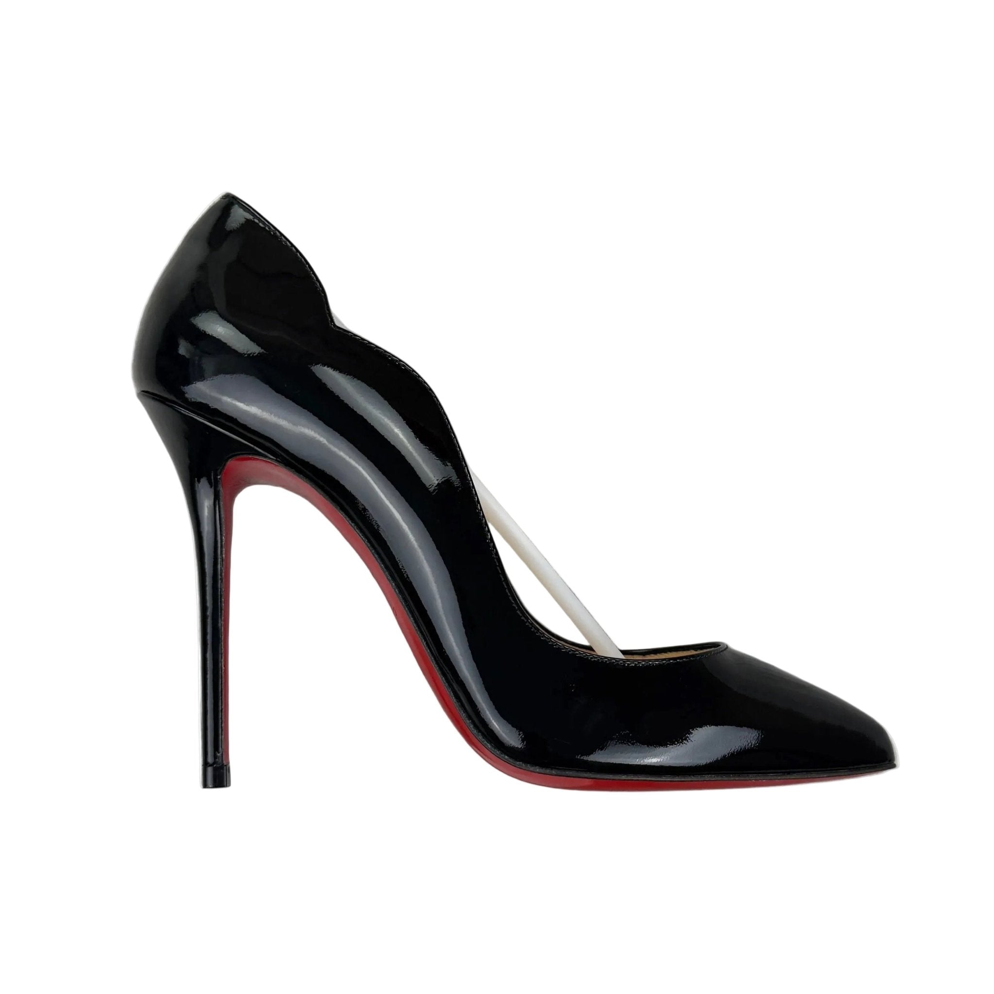 Christian Louboutin Women’s Black Kate 120 Patent Leather Pumps - Morely TrendsChristian Louboutin Type here:)