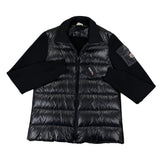 Moncler Men’s Black Zip-up Tricot Cardigan - Large