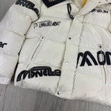 Moncler Mare Giubbotto Men’s White Puffer Jacket - Size 3