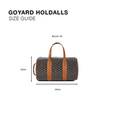 Goyard Barrel 40 Sports Bag Orange