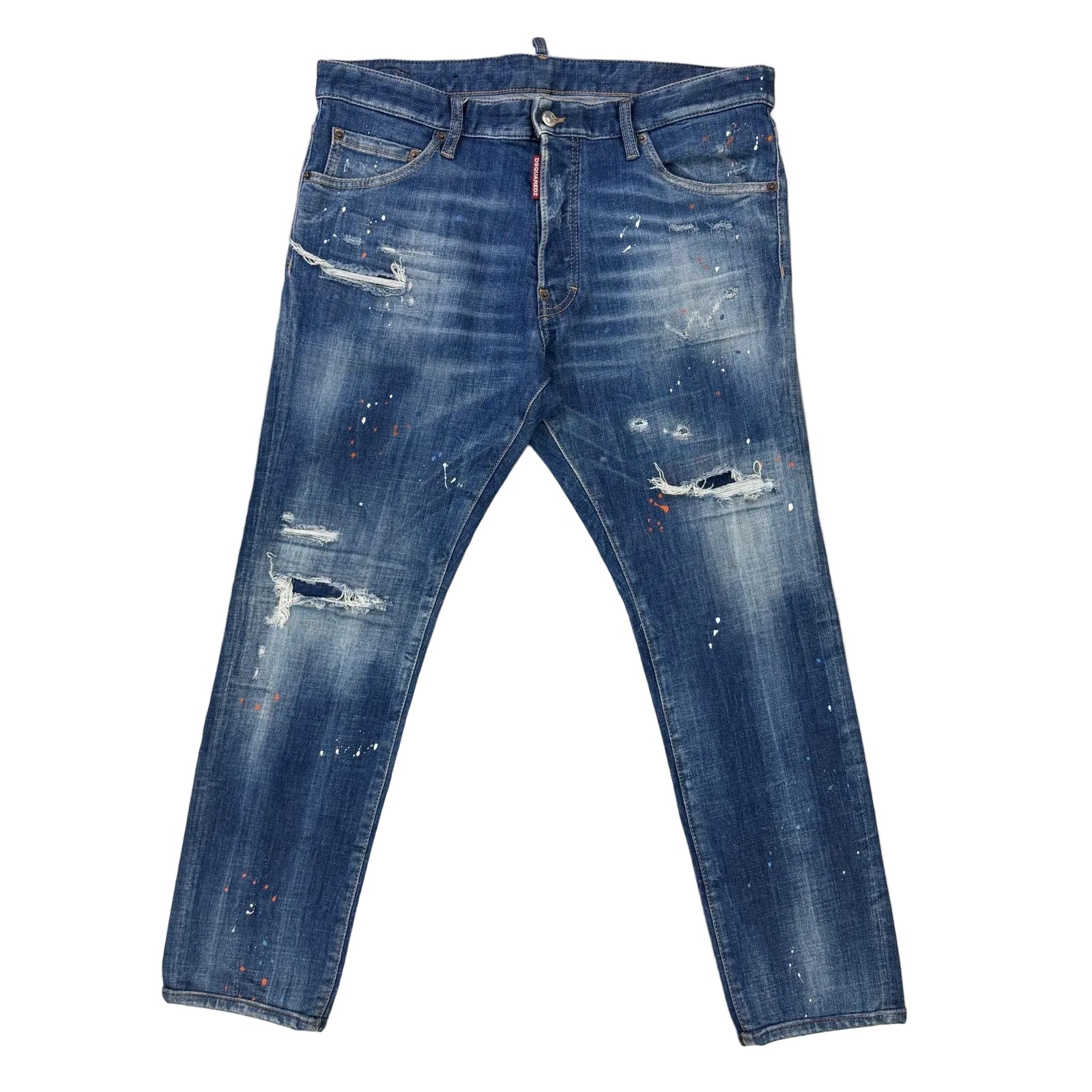 Dsquared2 Men’s Blue Distressed Cool Guy Jeans - 52 (Uk 34) - Morely TrendsDsquared2 Type here:)