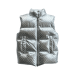 Louis Vuitton Silver Embossed Monogram Woman's Vest