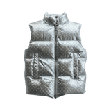 Louis Vuitton Silver Embossed Monogram Woman's Vest