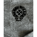 Chrome Hearts Grey & Blue Cross Logo Women's T-Shirt