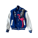 Louis Vuitton Blue & White Puppet Varsity