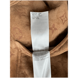 Louis Vuitton Brown Monogram Shearling Jacket