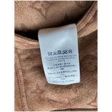 Louis Vuitton Brown Monogram Shearling Jacket