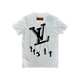 Louis Vuitton White Floating Men T-Shirt
