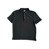 Louis Vuitton Black Embroidered Logo Polo T-Shirt