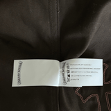 Chrome Hearts Brown Camouflage & Orange Cross Patch Work Dog Jacket