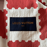Louis Vuitton Nigo Red & White Checkered Windbreaker