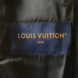 Louis Vuitton Black Leather Varsity Jacket