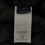 Louis Vuitton Black Leather Varsity Jacket