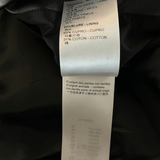 Louis Vuitton Black Leather Varsity Jacket
