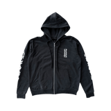 Chrome Hearts Script Logo Zip Up Hoodie