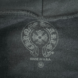 Chrome Hearts Script Logo Zip Up Hoodie
