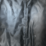 Chrome Hearts Black & Blue Leather Cross Patch Duffel Bag