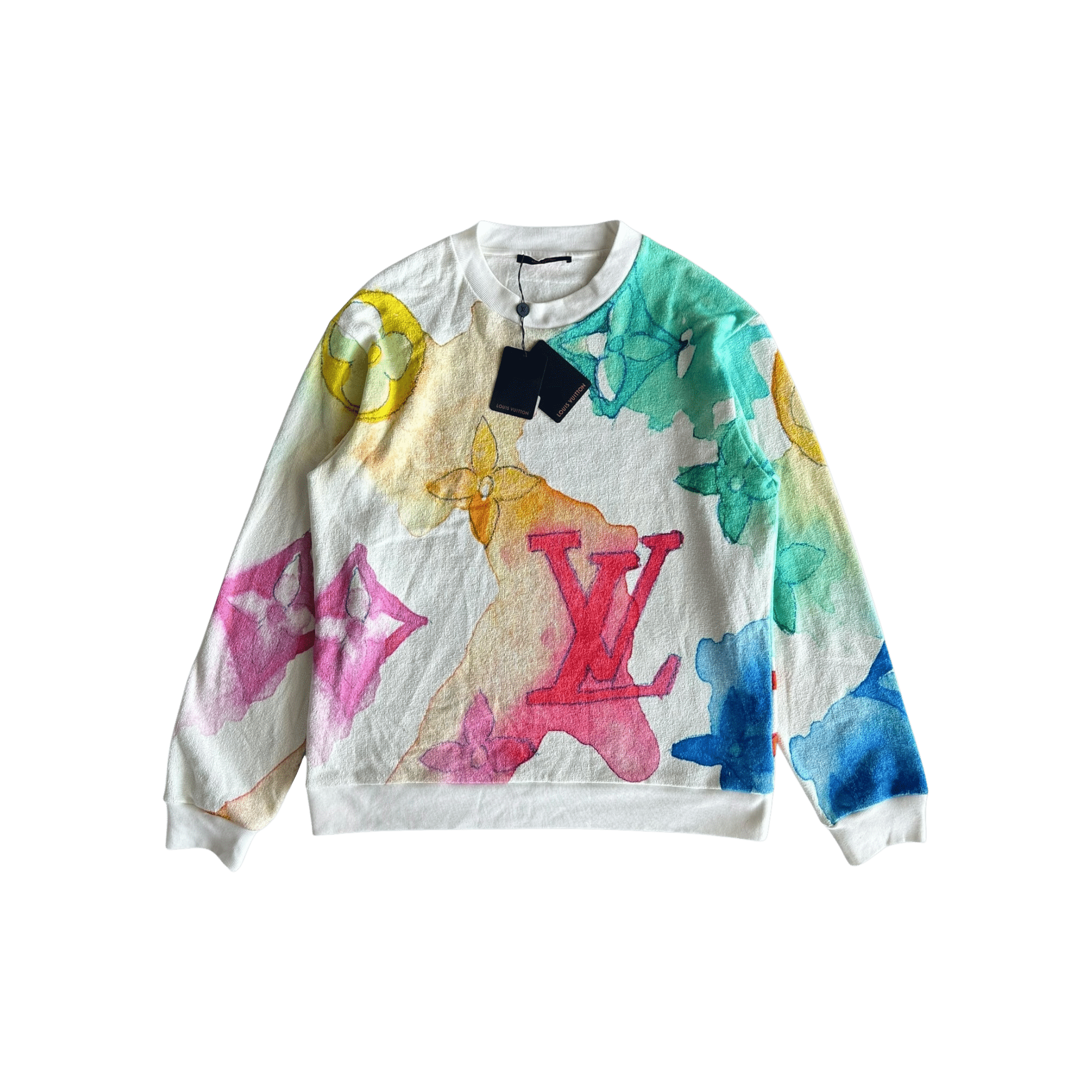 Louis Vuitton Multicolor Watercolor Monogram Sweater - Morely TrendsLouis Vuitton Type here:)