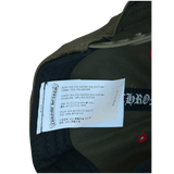 Chrome Hearts Olive & White Triple Cross Embroidered Hat - Morely TrendsChrome Hearts Type here:)