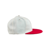 Chrome Hearts White & Red Heart Logo Fitted Hat - Morely TrendsChrome Hearts Type here:)