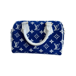 Louis Vuitton Blue & White Tennis Monogram Speedy 20 - Morely TrendsLouis Vuitton Type here:)