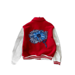 Louis Vuitton Yayoi Kusama Red & White Varsity Jacket - Morely TrendsLouis Vuitton Type here:)