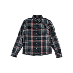 Chrome Hearts Navy Cross Jacquard Cashmere Button Up Shirt - Morely TrendsChrome Hearts Type here:)