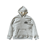 Chrome Hearts Grey & Black Triple Cross CH Logo Embroidered Hoodie - Morely TrendsChrome Hearts Type here:)