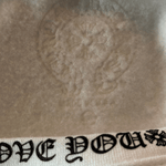 Chrome Hearts White & Black Love You Neck Logo Sweater - Morely TrendsChrome Hearts Type here:)