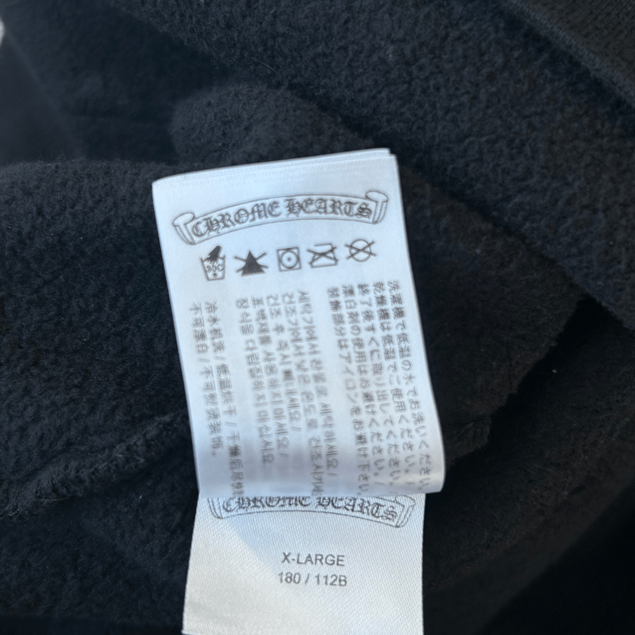 Chrome Hearts Black & White 1988 Script Logo Hoodie - Morely TrendsChrome Hearts Type here:)